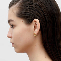 RSNY abstract chain stud earrings - R2152B