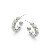 RSNY Abstract Pearl Earrings - R2243A