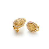 RSNY Diamond Egg Earrings - R2042B