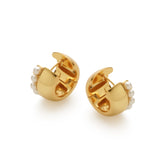 RSNY double pearl earrings - R2170B
