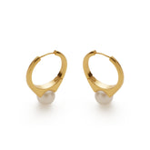 RSNY pearl ring earrings - R2145B