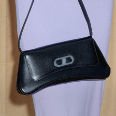 RSNY The Bridge Small Handbag - RSNY Bag body 260mm/115mm Shoulder strap 530mm/15mm Top layer cowhide leather/ELIZABETH technology leather blended fabric, stainless steel gold-plated brand decorative buckle