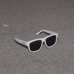 RSNY UN Classic square sunglasses - RSNY ·MJ0001B · Plate/nylon lenses · Frame width 148mm/temple length 145mm · Lens width 56mm/height 43.9mm · Unisex cement gray popular color scheme /0 tactile metal logo