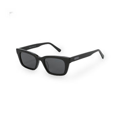 RSNY UN Cut Sunglasses - RSNY ·MJ0003A · Plate/nylon lenses · Frame width 148mm/temple length 150mm Lens width 51mm/height 34.4mm · Unisex 15% up frame to enhance fashion/0 touch metal logo/bright black basic color scheme