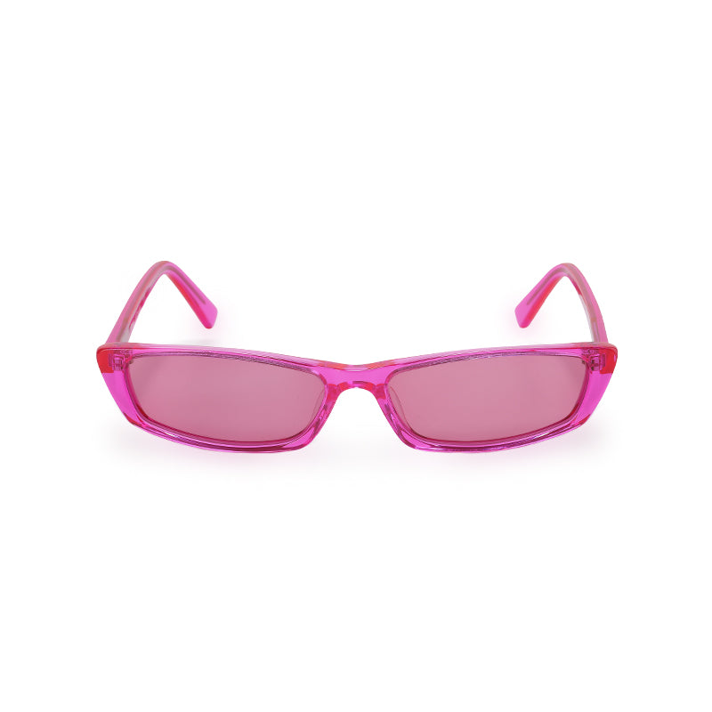 RSNY NP Sharp Blade Sunglasses - RSNY ·MJ0006E · Plate/nylon lenses · Frame width 145mm/temple length 145mm · Lens width 56mm/height 26mm · Unisex blade with extremely narrow frame design/0 touch metal logo/The darling of the top people in the fashion circle/70 degree transparent phosphor