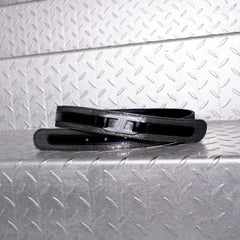 RSNY Urban Flex Fashion Belt - RSNY ·RSNY ·PD0102 · Cow leather/glossy touch fabric/leather fabric/brand metal decorative buckle · Length 105cm * Width 3.5cm · Wear size 54-75cm · Composite design of multi-layer leather and fabric/modern polka dot glossy fabric