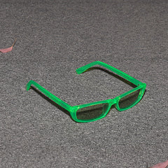 RSNY NP Sharp Blade Sunglasses - RSNY ·MJ0006D · Plate/nylon lenses · Frame width 145mm/temple length 145mm · Lens width 56mm/height 26mm · Unisex blade with extremely narrow frame design/0 touch metal logo/darling of fashion circle spire people/70 degree transparent fluorescent green