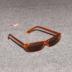 RSNY NP Sharp Blade Sunglasses - RSNY ·MJ0006C · Plate/nylon lenses · Frame width 145mm/temple length 145mm · Lens width 56mm/height 26mm · Unisex blade very narrow border design/0 touch metal logo/fashion circle spire people's darling/bright orange vitality color scheme