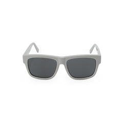 RSNY UN Classic square sunglasses - RSNY ·MJ0001B · Plate/nylon lenses · Frame width 148mm/temple length 145mm · Lens width 56mm/height 43.9mm · Unisex cement gray popular color scheme /0 tactile metal logo