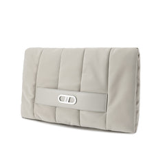 RSNY Nappy Nappy Cloud Clutch Bag - RSNY Length 38 * Width 6 * Height 25cm cow leather, super tactile leather fabric, iconic metal LOGO decoration, main mezzanine, light feel, flip design, genuine leather intervention design