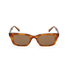 RSNY UN Cut Sunglasses - RSNY ·MJ0003B · Plate/nylon lenses · Frame width 148mm/temple length 150mm Lens width 51mm/height 34.4mm · Unisex 15% up frame to enhance fashion/0 touch metal logo/light brown color scheme more personalized