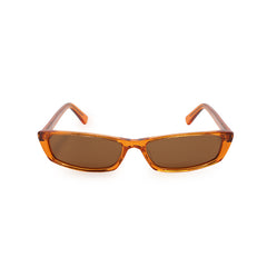 RSNY NP Sharp Blade Sunglasses - RSNY ·MJ0006C · Plate/nylon lenses · Frame width 145mm/temple length 145mm · Lens width 56mm/height 26mm · Unisex blade very narrow border design/0 touch metal logo/fashion circle spire people's darling/bright orange vitality color scheme