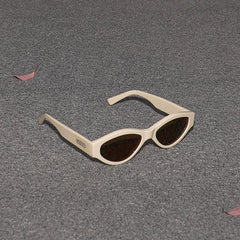 RSNY NP Cat Eye Sunglasses - RSNY ·MJ0005C · Plate/nylon lenses · Frame width 145mm/temple length 145mm · Lens width 54mm/height 33.4mm · Unisex aesthetic cat eye frame design/0 touch metal logo/widened temple on both sides/milk white color scheme highlights soft and bright