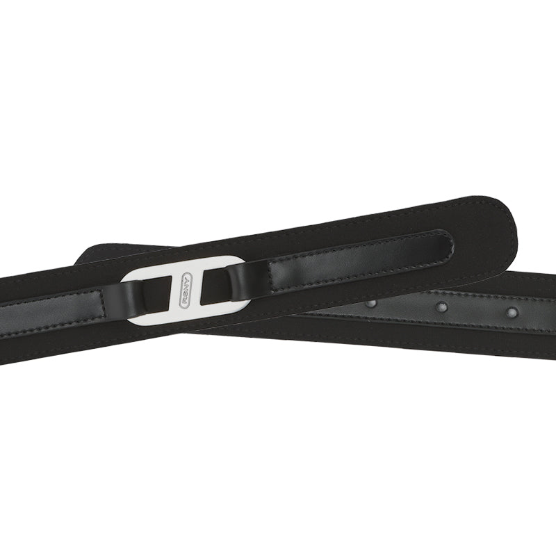 RSNY Urban Flex Fashion Belt - RSNY ·RSNY ·PD0101 · Cow leather/imitation horse fur technical fabric/leather fabric/brand metal decorative buckle · Length 105cm * Width 3.5cm · Wear size 54-75cm · Composite design of multi-layer leather and fabric/horse fur-like technical fabric