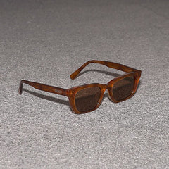 RSNY UN Cut Sunglasses - RSNY ·MJ0003B · Plate/nylon lenses · Frame width 148mm/temple length 150mm Lens width 51mm/height 34.4mm · Unisex 15% up frame to enhance fashion/0 touch metal logo/light brown color scheme more personalized