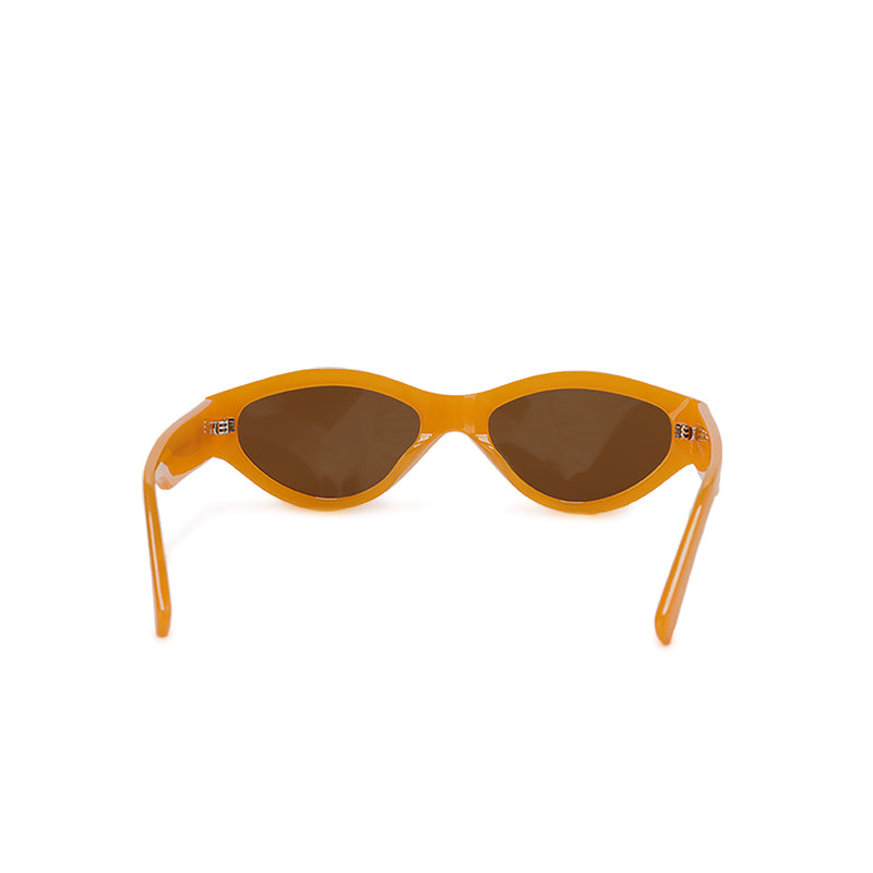 RSNY NP Cat Eye Sunglasses - RSNY ·MJ0005D · Plate/nylon lenses · Frame width 145mm/temple length 145mm · Lens width 54mm/height 33.4mm · Unisex aesthetic cat eye frame design/0 touch metal logo/widened temple on both sides/vibrant orange young color scheme