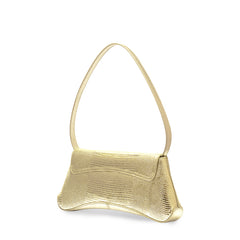 RSNY The Bridge Small Handbag - RSNY Bag body 260mm/115mm Shoulder strap 530mm/15mm First layer cowhide leather - lizard pattern/ELIZABETH technology leather blend fabric, stainless steel gold-plated brand decorative buckle