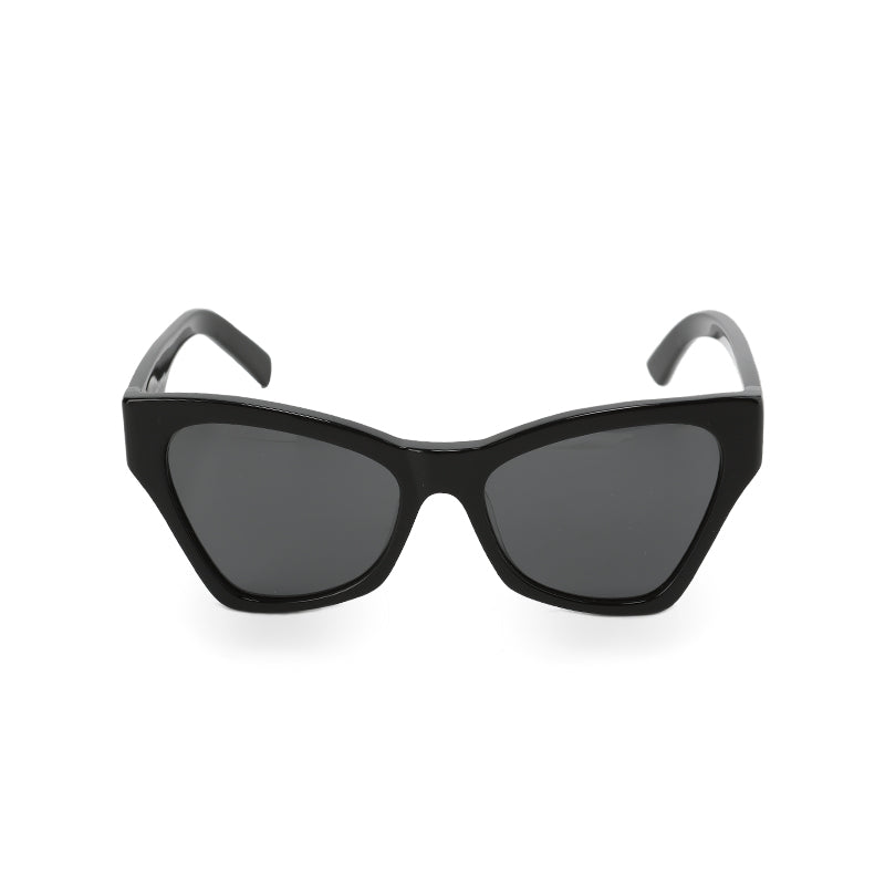 RSNY Square OVAL Butterfly Sunglasses - RSNY ·MJ0015A · Plate/nylon lenses · Frame width 145.7mm/temple length 145mm · Lens width 55mm/height 44.7mm Unisex butterfly wings exaggerated design/0 touch metal logo/20% upward line to increase fashion/elegant black high-quality board