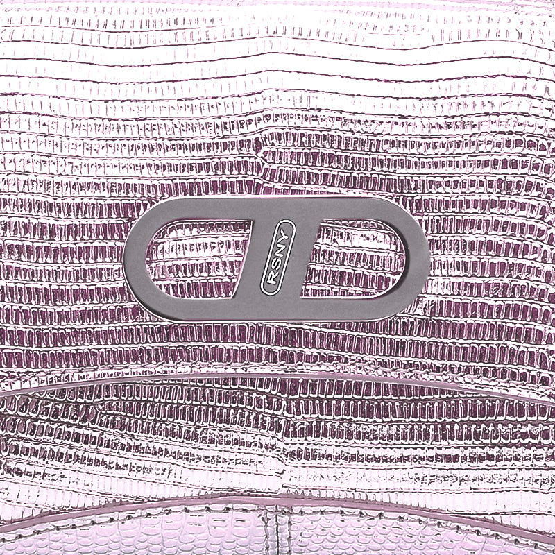 RSNY The Bridge Small Handbag - RSNY Bag body 260mm/115mm Shoulder strap 530mm/15mm First layer cowhide leather - lizard pattern/ELIZABETH technology leather blend fabric, stainless steel gold-plated brand decorative buckle