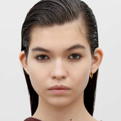 RSNY Simple Roman Earrings - RSNY R2149B 铜镀金/银耳针 约4*15*20mm 几何感切面造型/镜面级精工抛光/纯手工镶嵌技艺/纯银高品质耳针