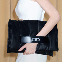 RSNY Nappy Nappy Cloud Handbag - RSNY Length 34 * Width 8 * Height 27cm Cow leather handle, super tactile leather fabric, iconic metal LOGO decoration, main interlayer, light feel, flip design