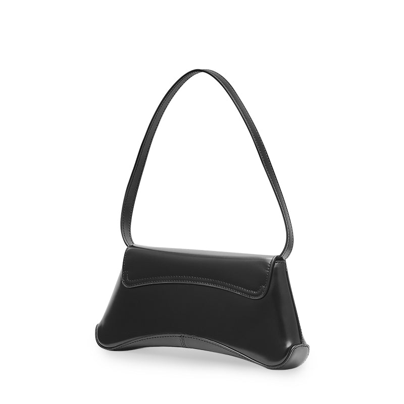RSNY The Bridge Small Handbag - RSNY Bag body 260mm/115mm Shoulder strap 530mm/15mm Top layer cowhide leather/ELIZABETH technology leather blended fabric, stainless steel gold-plated brand decorative buckle