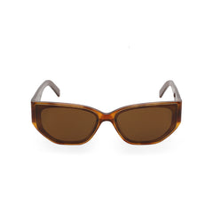RSNY Grande SQUARE Sunglasses - RSNY ·MJ0013B · Plate/nylon lenses · Frame width 145.3mm/temple length 145mm Lens width 62.5mm/height 42.5mm · Unisex flat embedded square frame design/0 touch metal logo/widened temple to wear more comfortable/light brown color frame and dark brown temple gradual change color scheme