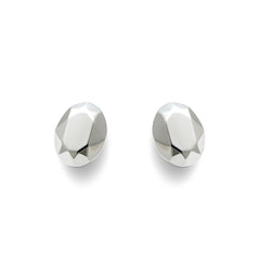 RSNY Diamond Stud Earrings - RSNY R2027A Copper Rhodium Plated/S925 Tremella Needle Weight: 6.2g Size: 19 * 15 * 4mm Diamond grade delicate section/sterling silver high-quality ear acupuncture/mirror grade precision polishing/high toughness spring ear buckle/lightweight brand craftsmanship