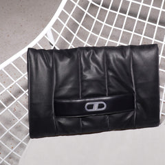 RSNY Nappy Nappy Cloud Handbag - RSNY Length 34 * Width 8 * Height 27cm Cow leather handle, super tactile leather fabric, iconic metal LOGO decoration, main interlayer, light feel, flip design