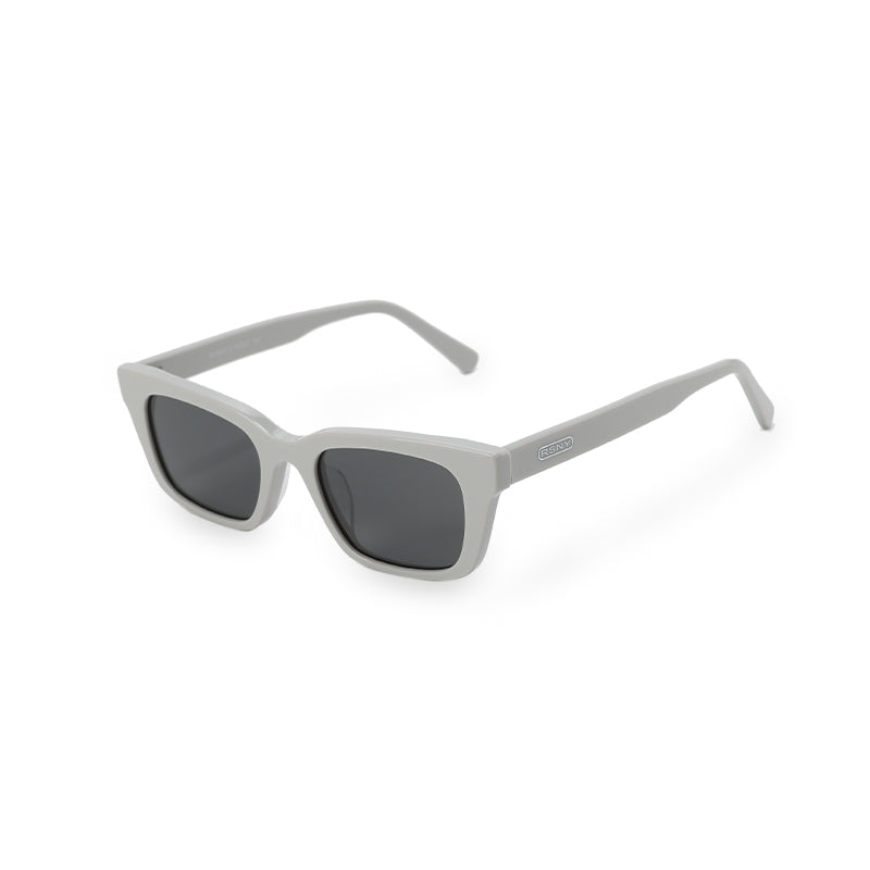 RSNY UN Cut Sunglasses - RSNY ·MJ0003C · Plate/nylon lenses · Frame width 148mm/temple length 150mm Lens width 51mm/height 34.4mm · Unisex 15% up frame to enhance fashion/0 touch metal logo/cement gray popular color scheme