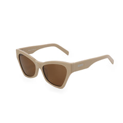 RSNY Square OVAL Butterfly Sunglasses - RSNY ·MJ0015C · Plate/nylon lenses · Frame width 145.7mm/temple length 145mm · Lens width 55mm/height 44.7mm · Unisex butterfly wings exaggerated design/0 touch metal logo/20% upward line to increase fashion/elegant milk tea color scheme