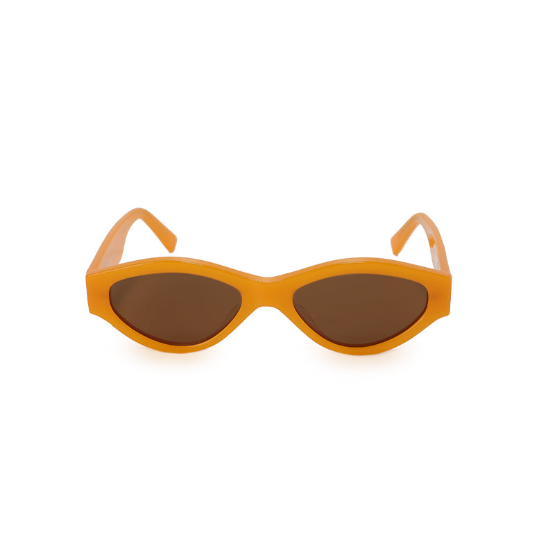 RSNY NP Cat Eye Sunglasses - RSNY ·MJ0005D · Plate/nylon lenses · Frame width 145mm/temple length 145mm · Lens width 54mm/height 33.4mm · Unisex aesthetic cat eye frame design/0 touch metal logo/widened temple on both sides/vibrant orange young color scheme