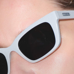 RSNY UN Cut Sunglasses - RSNY ·MJ0003C · Plate/nylon lenses · Frame width 148mm/temple length 150mm Lens width 51mm/height 34.4mm · Unisex 15% up frame to enhance fashion/0 touch metal logo/cement gray popular color scheme