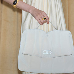 RSNY Nappy Nappy Cloud Handbag - RSNY Length 34 * Width 8 * Height 27cm Cow leather handle, super tactile leather fabric, iconic metal LOGO decoration, main interlayer, light feel, flip design