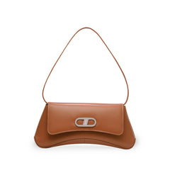 RSNY The Bridge Small Handbag - RSNY Bag body 260mm/115mm Shoulder strap 530mm/15mm Top layer cowhide leather/ELIZABETH technology leather blended fabric, stainless steel gold-plated brand decorative buckle