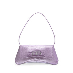 RSNY The Bridge Small Handbag - RSNY Bag body 260mm/115mm Shoulder strap 530mm/15mm First layer cowhide leather - lizard pattern/ELIZABETH technology leather blend fabric, stainless steel gold-plated brand decorative buckle