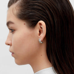 RSNY abstract chain stud earrings - R2152A