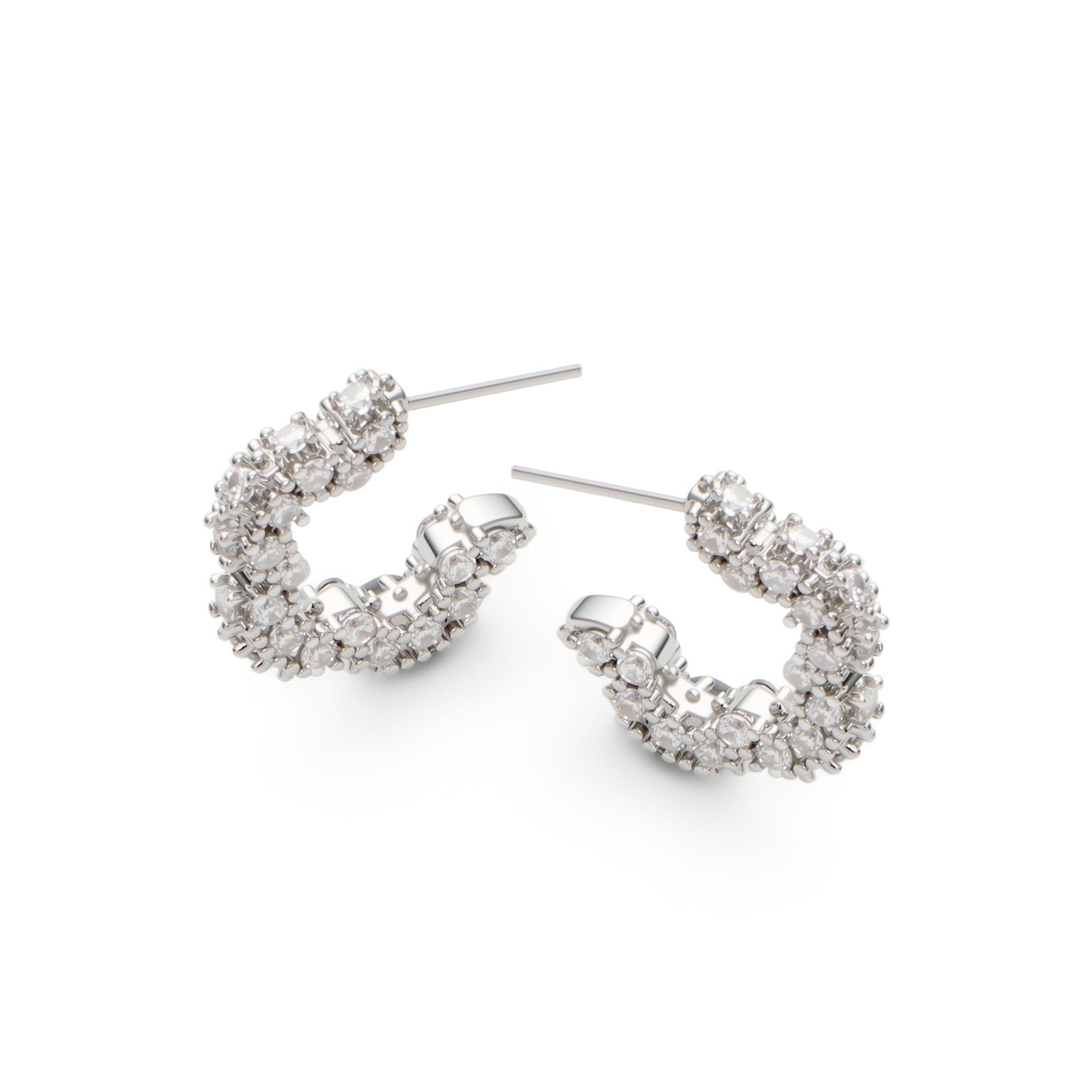 RSNY Abstract Flower Earrings - R2223A