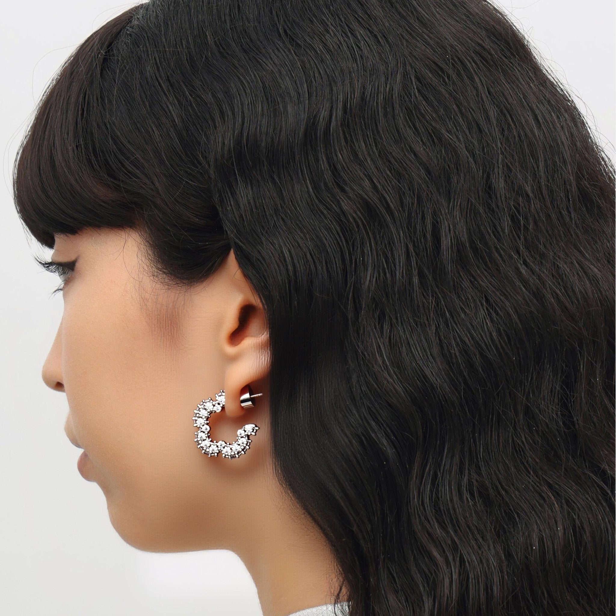 RSNY Abstract Flower Earrings - R2223A