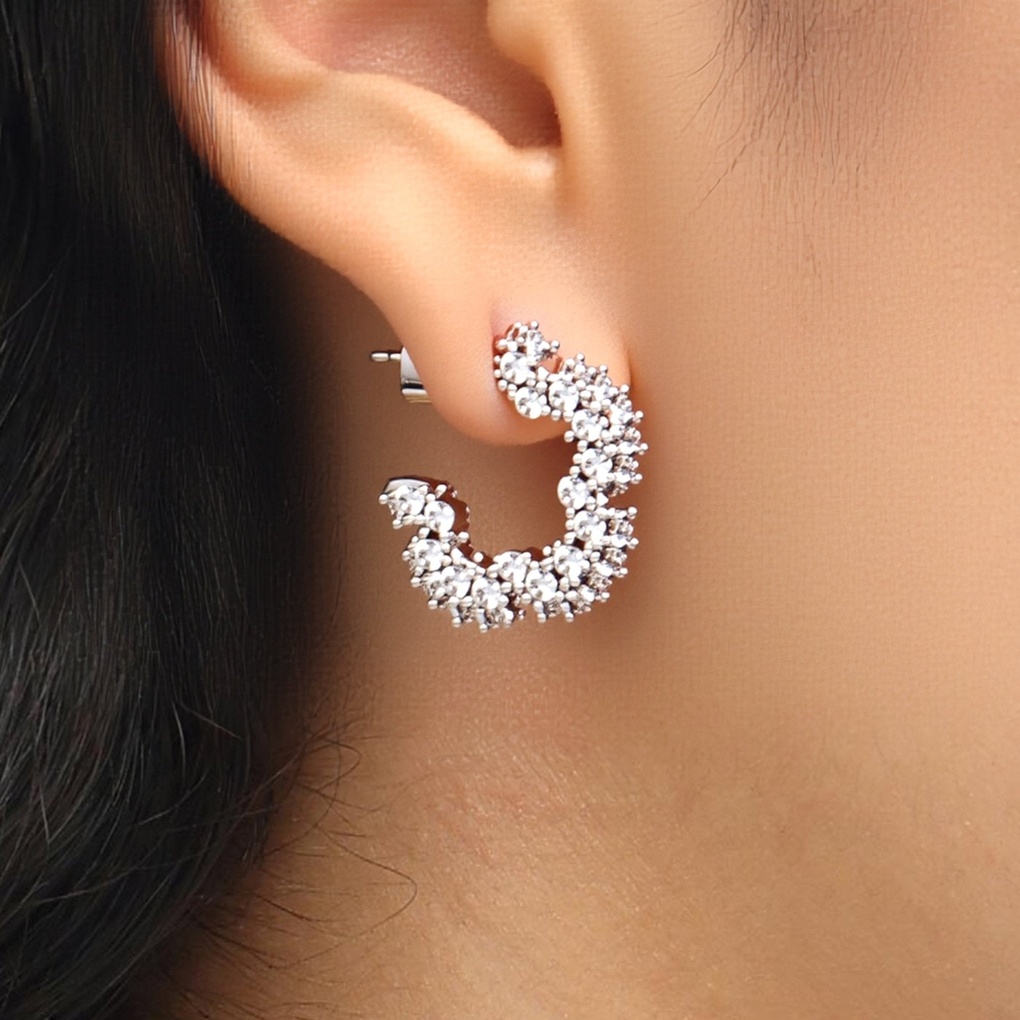 RSNY Abstract Flower Earrings - R2223A