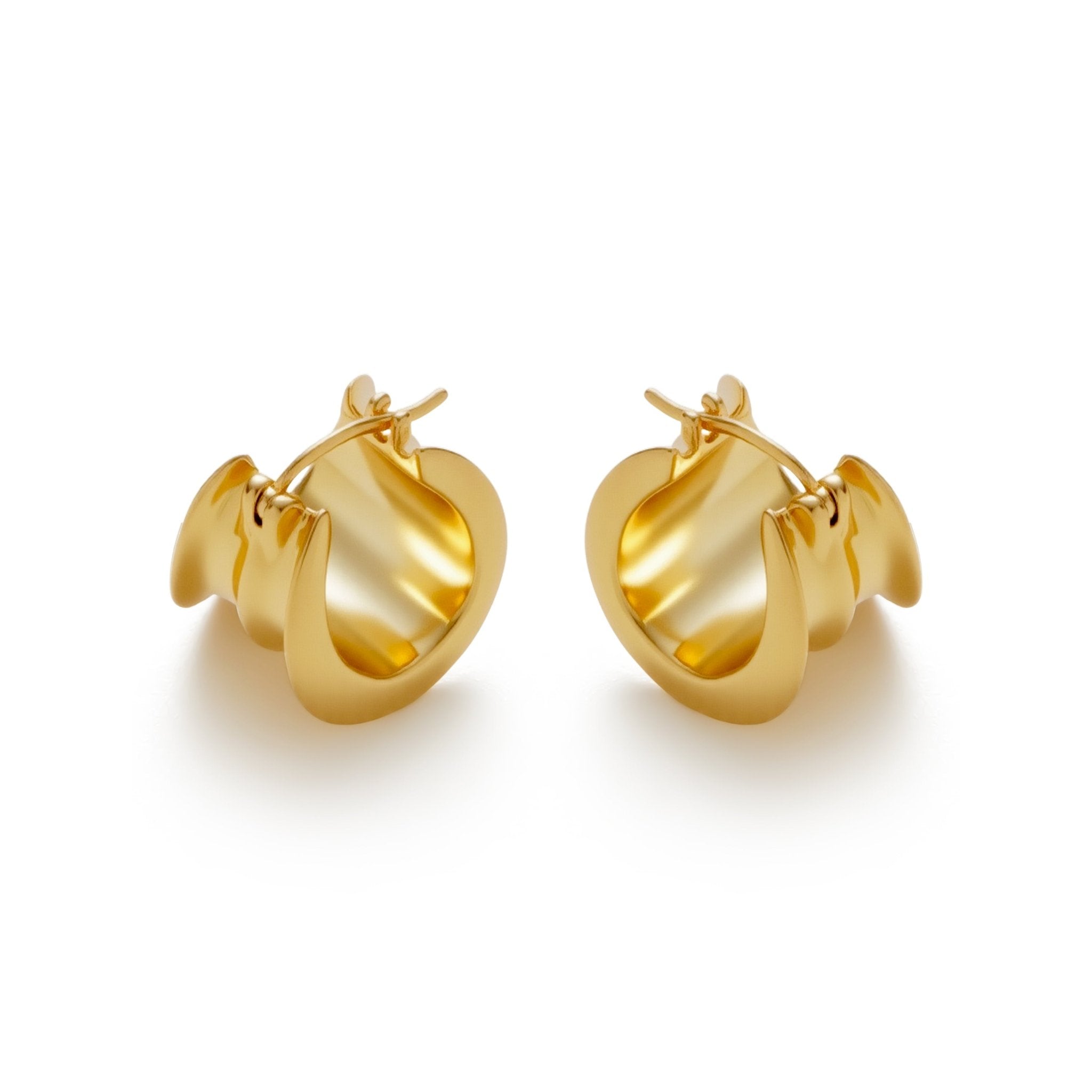 RSNY abstract geometric earrings - R2031B
