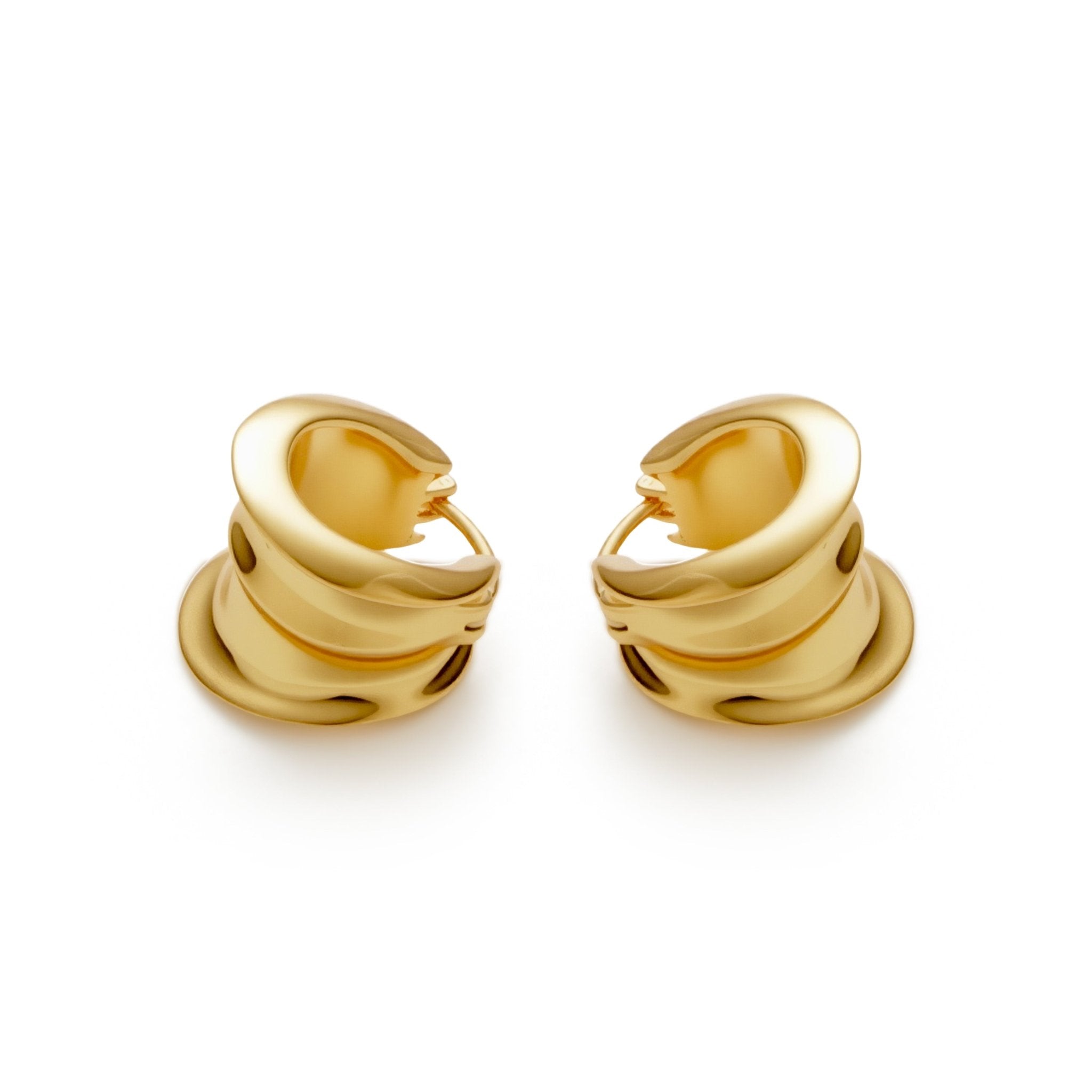 RSNY abstract geometric earrings - R2031B