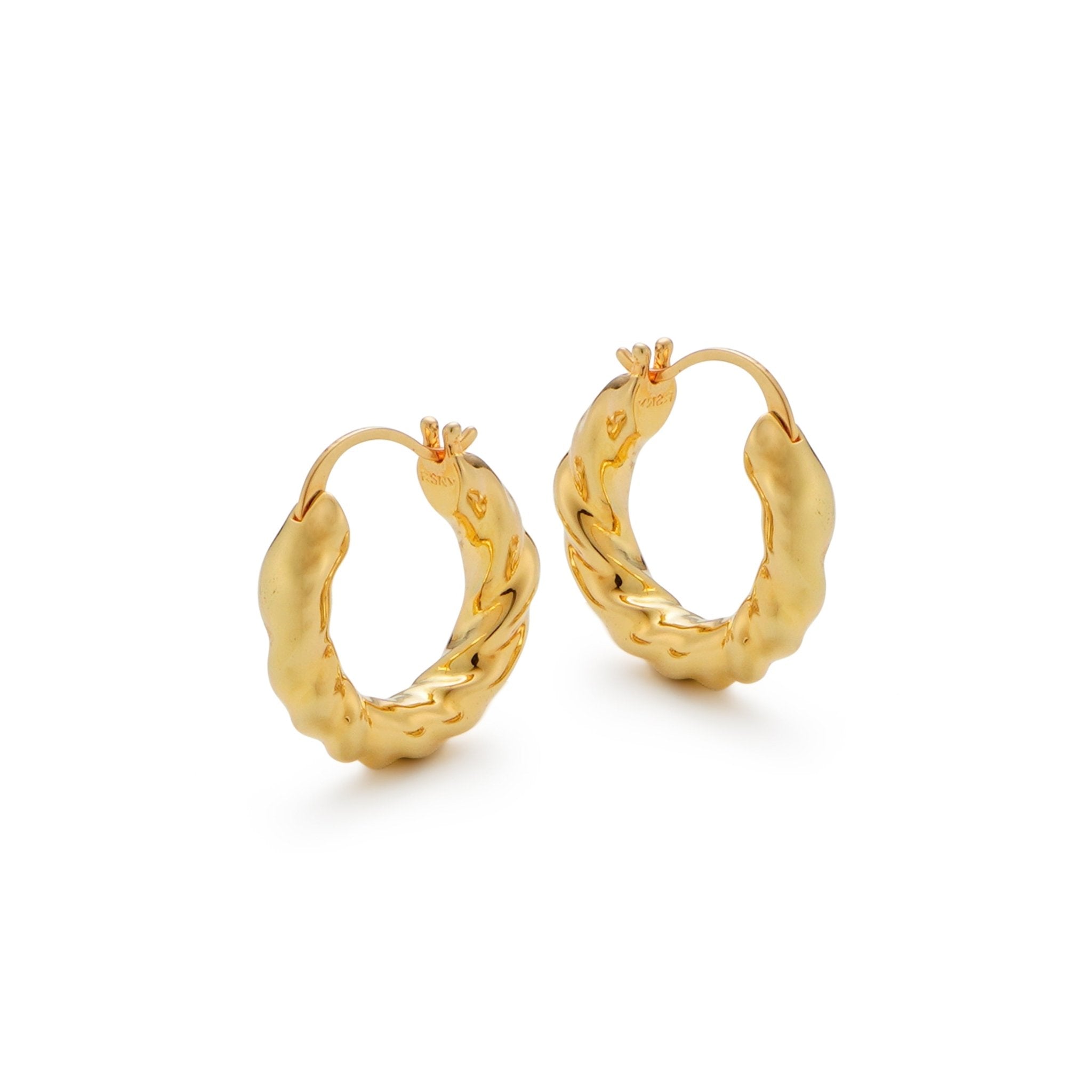 RSNY abstract line earrings - R2033B