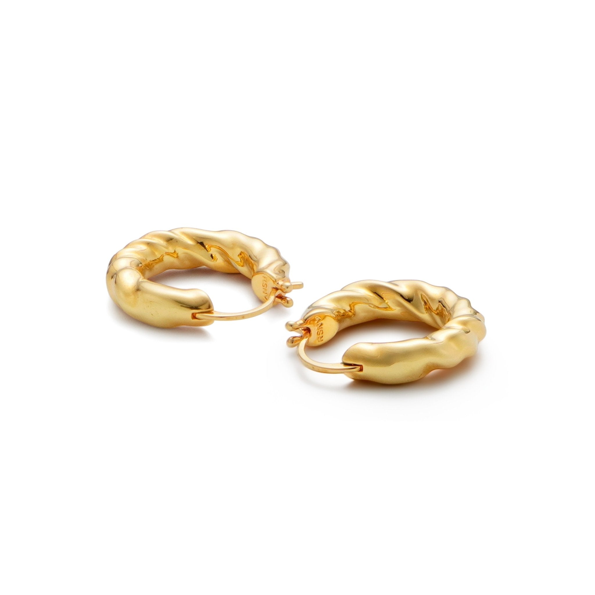 RSNY abstract line earrings - R2033B