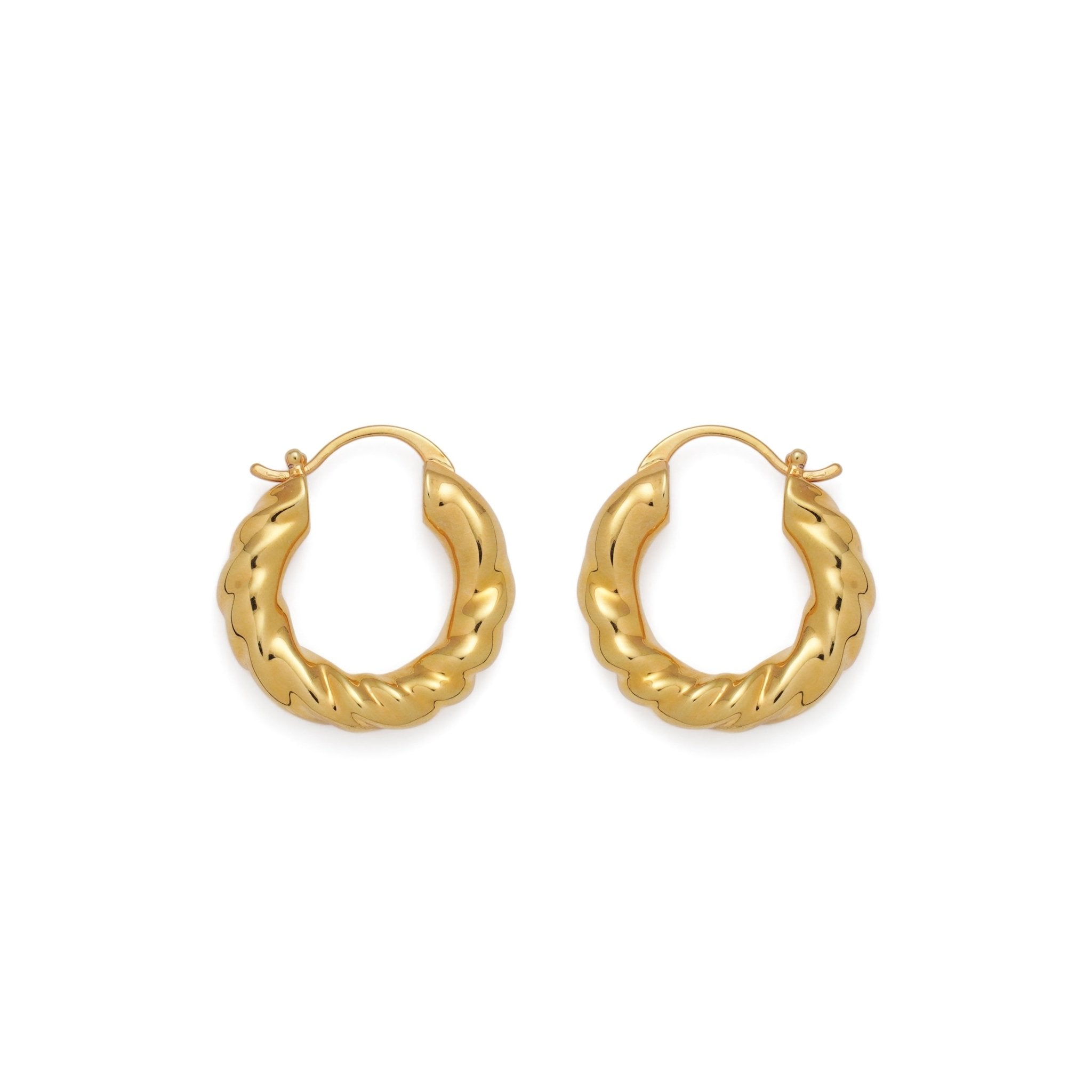 RSNY abstract line earrings - R2033B
