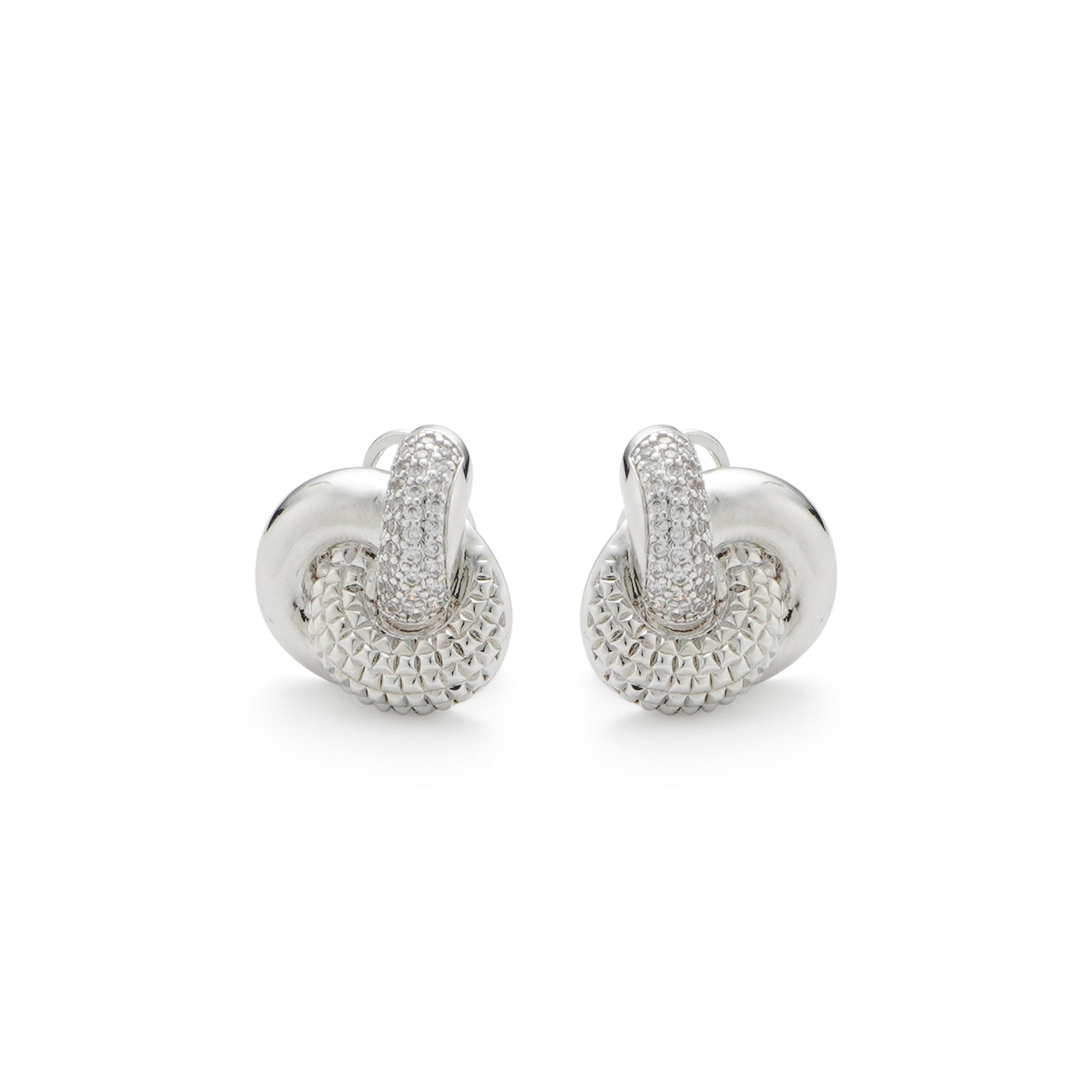 RSNY abstract line stud earrings - R2054A