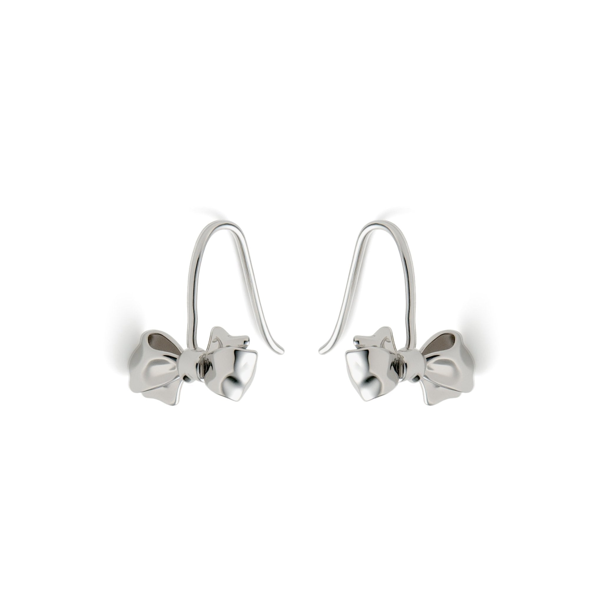 RSNY Bowtie Ribbon Earrings - R2230A