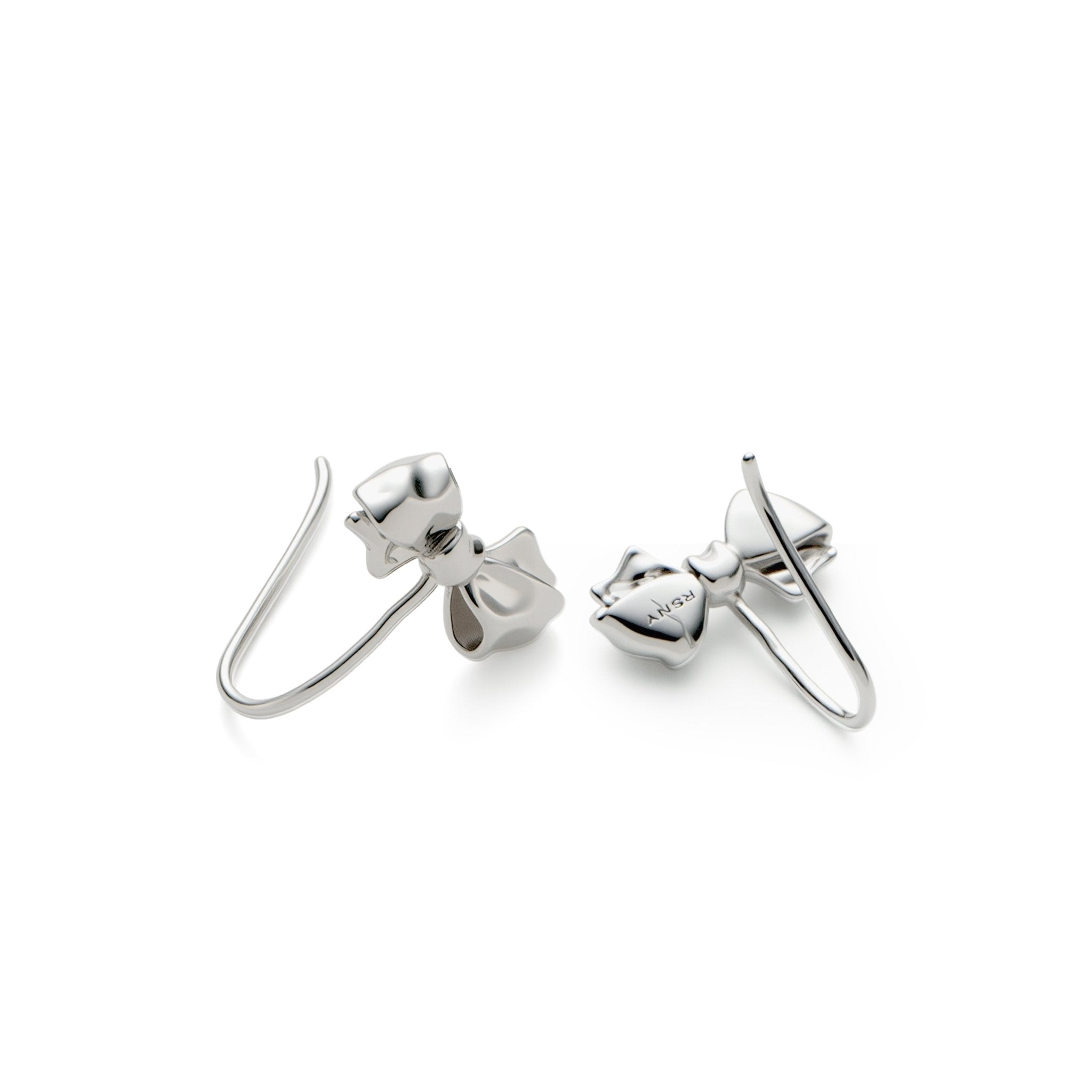 RSNY Bowtie Ribbon Earrings - R2230A