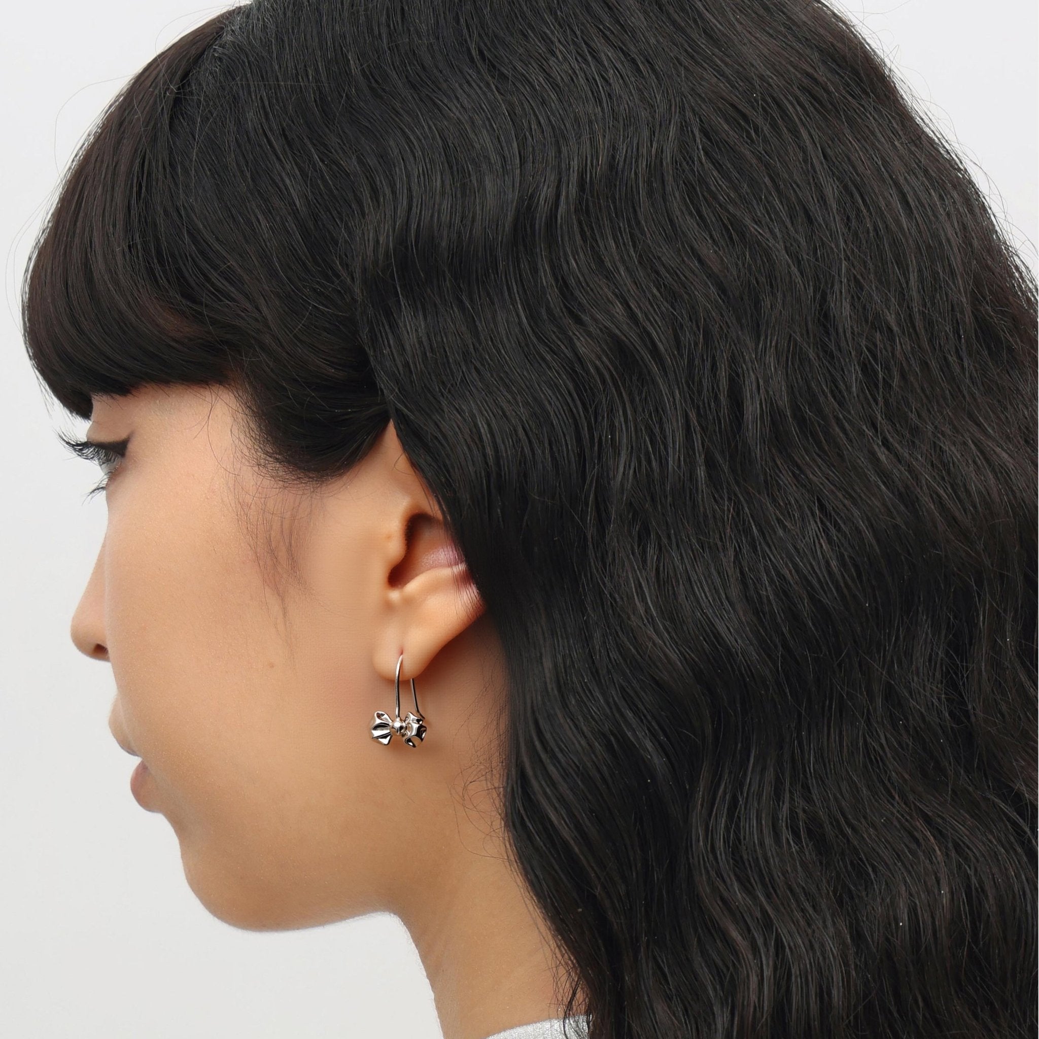 RSNY Bowtie Ribbon Earrings - R2230A