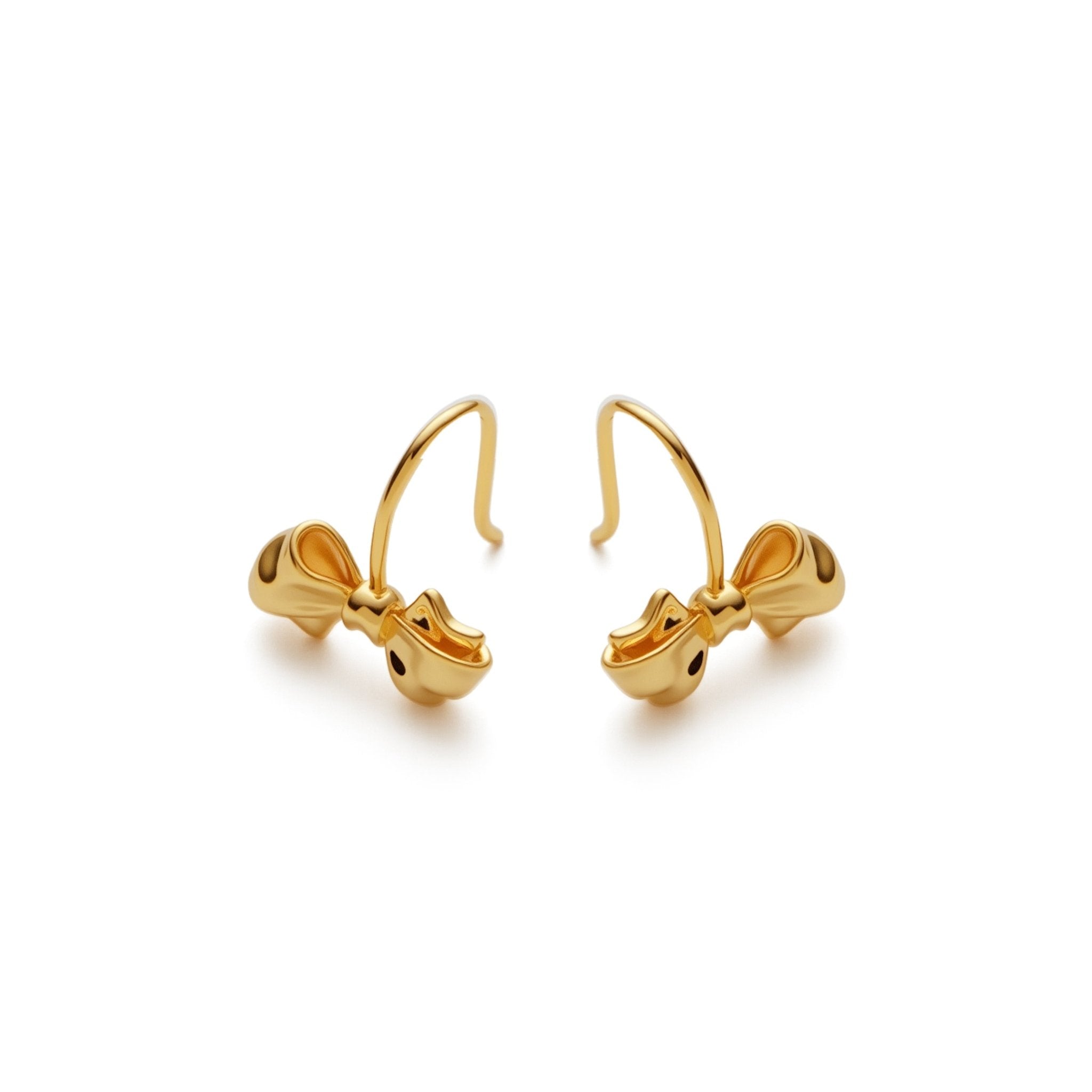 RSNY Bowtie Ribbon Earrings - R2230B
